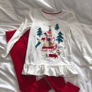 Isaac Mizrahi White and Red Kids Matching Set